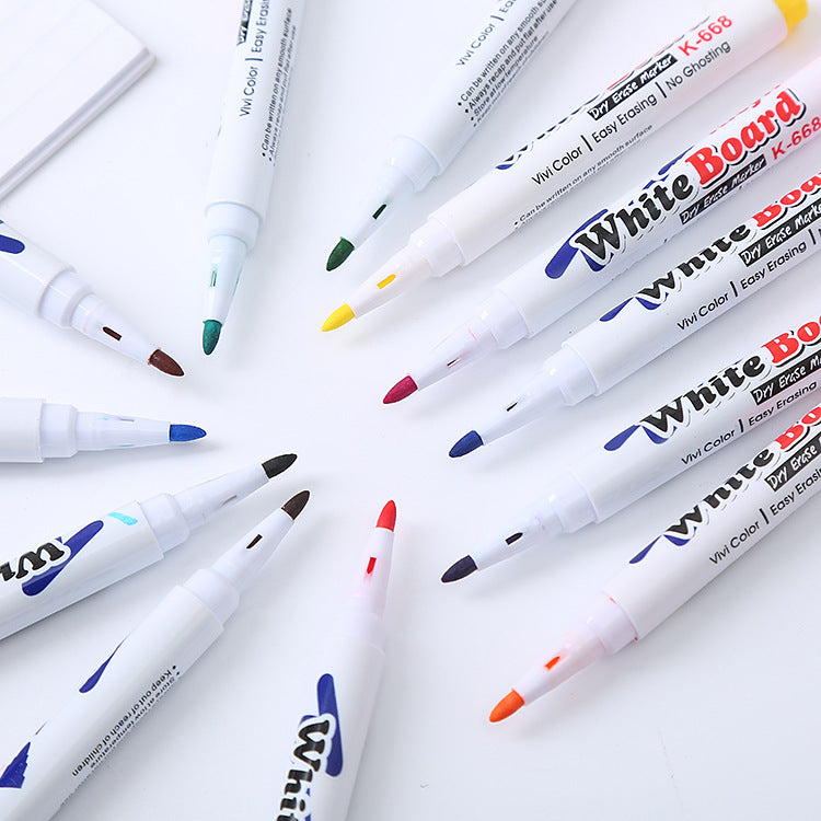Whiteboard pennor 8-pack