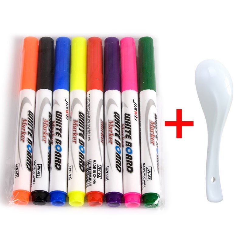 Whiteboard pennor 8-pack